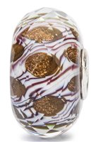 Charm Trollbeads Vetro, Ambra E Pietre Preziose in Vetro TGLBE-30030 - TGLBE-30030